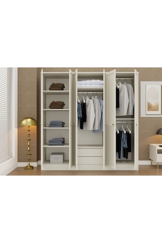 Valencia 6 Kapaklı Gardırop