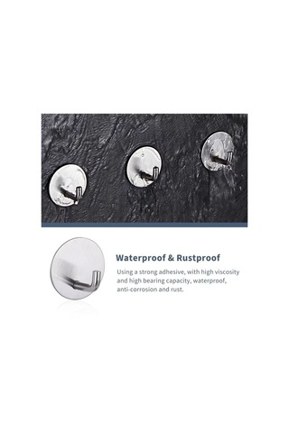 Adet 3m Yapışkanlı Kancalar Banyo Mutfak Kancaları Elbise Kancaları Bornoz Kancaları Kapı Arkası Kancaları