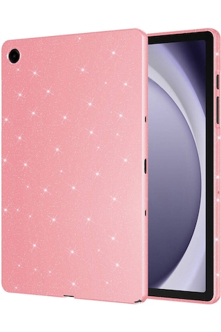 Galaxy Tab S7 T870 Simli Parlak Görünümlü Uyumlu Zore Tablet Koton Kılıf-pembe Tablet Kılıfı
