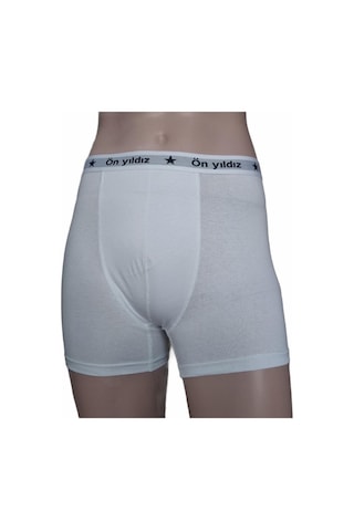 Önyıldız % 100 Pamuk Likralı Erkek Boxer
