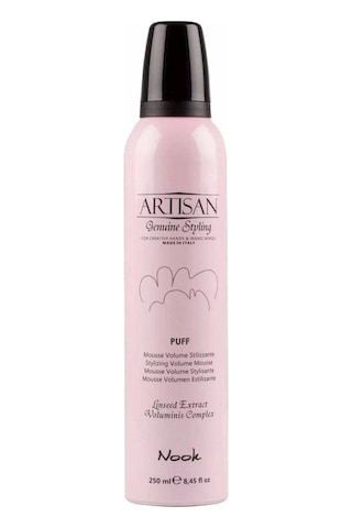Nook Artisan İnce Telli Saçlar İçin Buğday Keten Özlü Hacim Veren Dolgunlaştırıcı Saç Köpüğü 250 ML
