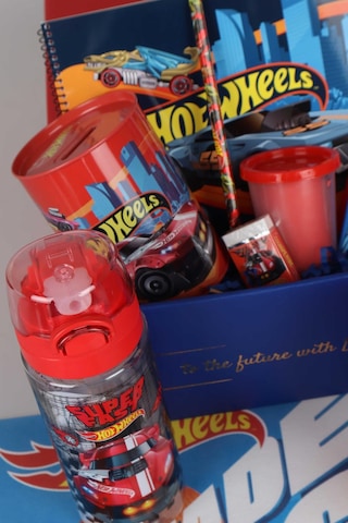 Dekomus Özel Kutulu Yeni Sezon Lisanslı Hot Wheels Matara,beslenme Kabı,beslenme Örtüsü,oyun Hamuru Kırtasiye Hobi Seti Ahşap