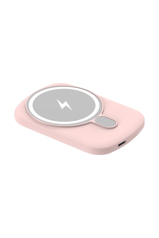 Ixtech Ix-pb033 5.000 Mah 15w Magsafe Powerbank Taşınabilir Şarj Cihazı -pembe Pembe