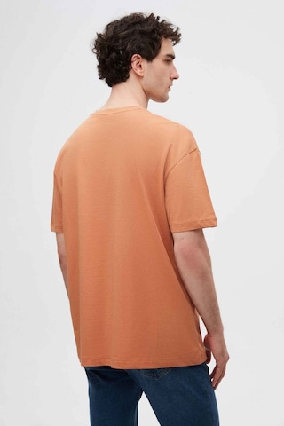 D's Damat Ds Damat Comfort Tarçın %100 Pamuk T-shirt 6HC14ORT02006 Tarçın