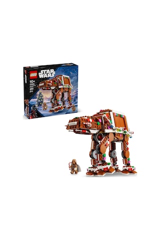 LEGO® Star Wars™ Zencefilli Kurabiye AT-AT™ Walker 40806 –10+ Yaş Çocuklar için Minifigür İçeren Yılbaşı Oyuncak Yapım Seti (697P)
