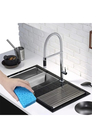 Sıkıştırılmış Selüloz Süngeri Çizilmez Doğal Bulaşık Süngeri Bulaşık Temizlik Süngeri 3 Adet