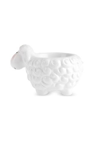 Karaca Sheepy Yumurtalık 8 Cm Beyaz