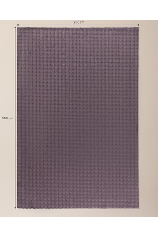 Madame Coco Vivre Bubble Halı - Koyu Mürdüm - 200x300 Cm 8684427183083 Çok Renkli 200 X 300 K.mürdüm