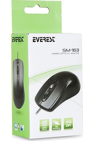 Everest SM-163 Kablolu Mouse
