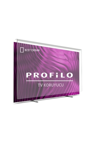Profilo Uyumlu 75pa725eqg Tv Ekran Koruyucu - 75" İnç Qled Smart Koruyucu