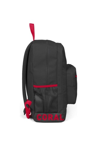 Coral High Nakış Logolu Usb Şarjlı Kulaklık Çıkışlı Koyu Gri Sırt