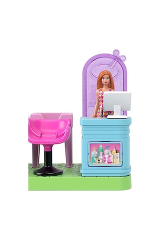 Barbie Mini Barbieland Bebek Ve Oyun Seti Kuaför Jcr32