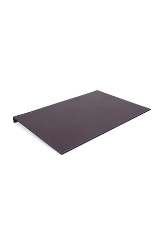 Sümen Kapaksız Masaüstü Tekli Kenar Korumalı Desk Pad Vegan 40x60 Cm.,kahverengi