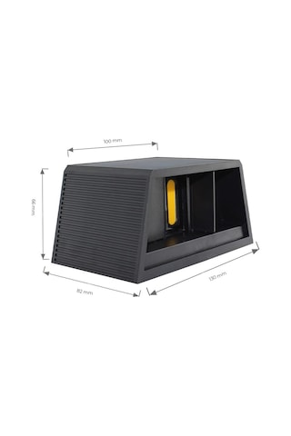 Çift Yönlü Ayarlanabilir Solar Aplik 3200k Sarı Işık