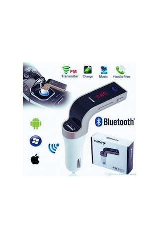 Car G7 Charger Bluetooth Araç Kiti Çakmaklık Sarjı Senalstore