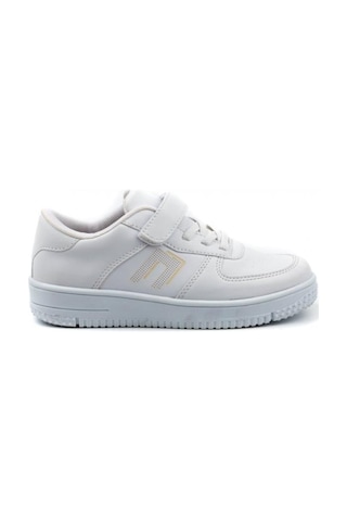 Cool Beyaz - Pekin Unisex Çocuk Günlük Sneaker Spor Ayakkabı Beyaz