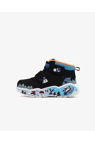 Skechers Play Scene Erkek Çocuk Siyah Bot Siyah