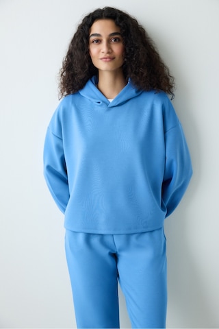 Penti Mavi Kapüşonlu Silky Touch Sweatshirt