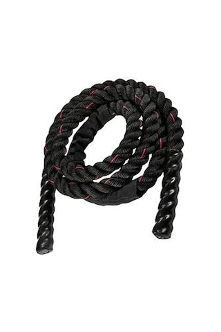 Profesyonel Atlama İpi, Sayılabilir, Ayarlanabilir Uzunluk, 25/2,8 Mm, Güç Antrenmanı, Kaymaz Saplar, Polyester, Siyah