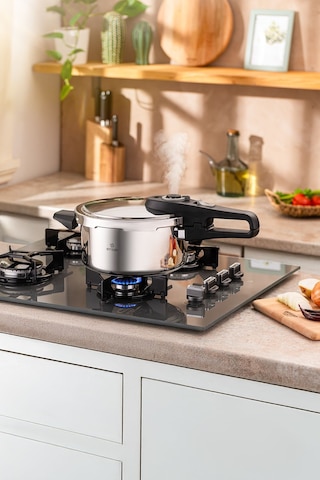 Emsan Fast Cooker Çift Emniyetli Düdüklü Tencere 4 Lt Siyah