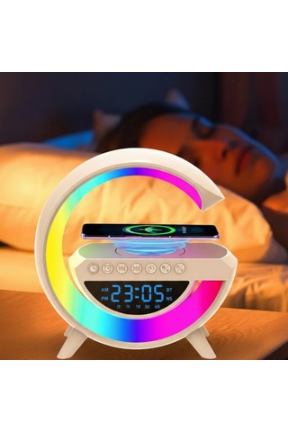 Rgb Aydınlatmalı Kablosuz Bluetooth Hoparlör Usb, Fm, Tf Kart Ve Aux Destekli