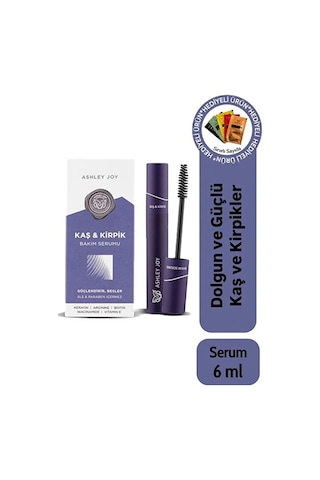 Ashley Joy Besleyici Ve Dökülme Karşıtı Kaş Kirpik Bakım Serumu 6 ML