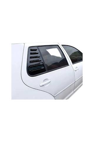 Volkswagen Golf 4 Kelebek Cam Kaplama Vizörü Parlak Siyah