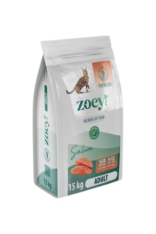 Zoey Somonlu Yetişkin Kedi Maması 15 Kg