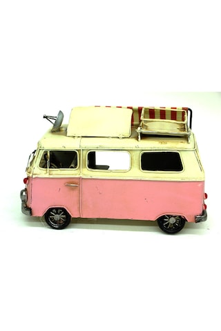 Dekoratif Metal Minibüs Çerçeveli Ve Tenteli C0239 Model-m34