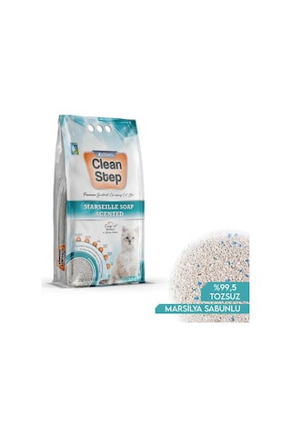 Jadawa Clean Marsilya Sabun Kokulu İnce Topaklaşan Bentonit Kedi Kumu 10 L