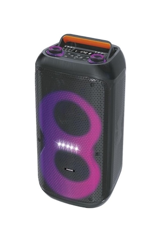 Rose Hp-2150 Partybox Kablosuz El Mikrofonlu Sarjlı Bluetooth Dual 6.5 Hoparlör