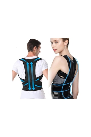 Dik Duruş Korsesi Kambur Önleyici Omuz Bel Sırt Korsesi Yelek