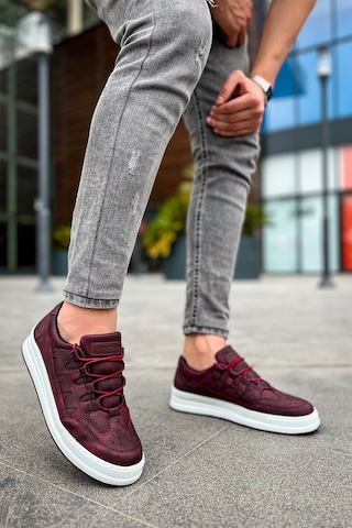 Ch040 Cbt C-rey Erkek Ayakkabı Bordo Bordo
