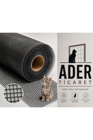 Ader Fiberpolyester Sineklik Kedi Tülü 80cm 220cm 000-049 CM