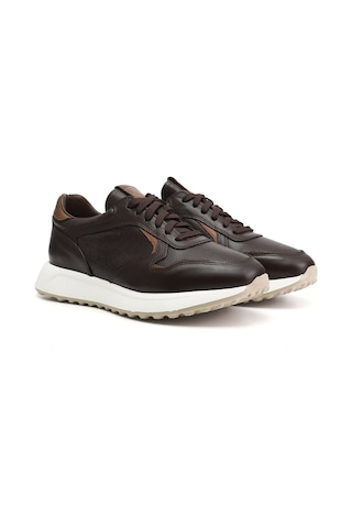 Gönderi(R) Gönderi R Erkek Kahverengi Bağcıklı Hakiki Deri Sneaker Ddma83531646