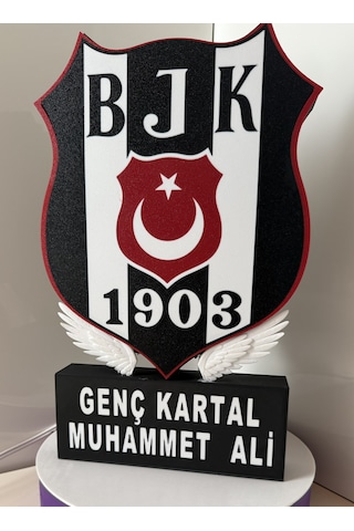 Siyah Beyaz Ledli Lamba