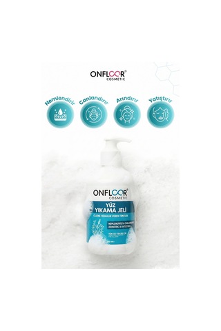 Onfloor Akneye Eğilimli Ciltler İçin Arındırıcı Yüz Temizleme Jeli 250 ML