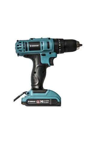 Deko Pro XR 24V 5 Ah Li-ion Çift Akülü Darbeli Vidalama Mavi