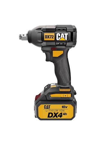 CAT DX72 Çift Akülü Şarjlı 350 NM Kömürsüz Profesyonel Somun Sıkma Makinesi