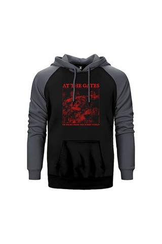 At The Gates To Drink From The Night Itself Sarı Renk Reglan Kol Sweatshirt / Hoodie