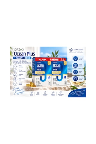 Plus Omega 3 50+50 Kapsül + Extramag Magnezyum 90+90 Tablet 2'li Set