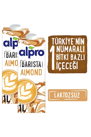 Alpro Barista Badem Sütü 2 x 1 L