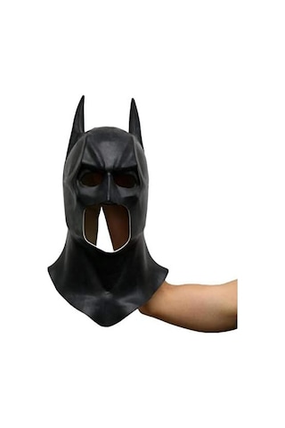 Lateks Gerçekçi Batman Maskesi - Cadılar Bayramı, Kostüm, Karnaval Ve Cosplay Aksesuarları Diğer