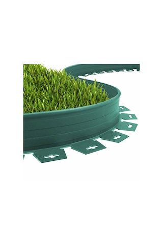 Mgf Yeşil 25mt. Plastik Çim Ayırıcı Sınırlayıcı Bordür Ayraç