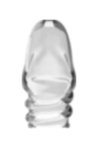 Hızlı Express Şeffaf Long Sleeve 7 CM Prezervatif Penis Kılıfı