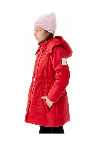Benitto Kids Kız Çocuk Kapüşonlu Kışlık Şişme Mont 51352 Kırmızı