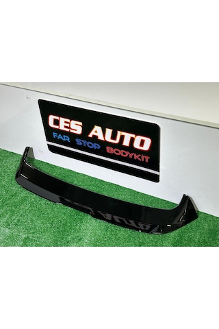 Vw Golf 7-7.5 R Line Piano Black Bagaj Spoiler İthal Sıfır A++ 1