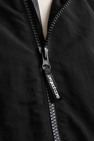 Jack & Jones Erkek Jcounıon Kapüşonlu Fermuarlı Ceket 12274049 Siyah Siyah