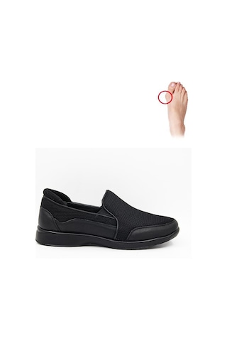 Ceyo 9925-48 Erkek Comfort Ayakkabı - Siyah Siyah