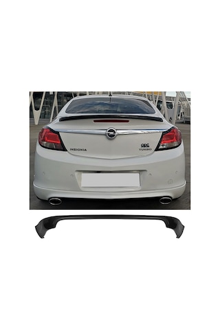 Opel İnsignia A Opc Line Arka Ek Difüzör Siyah Plastik 2008-2013 Arka-difizör-bodykit-ek-karlık